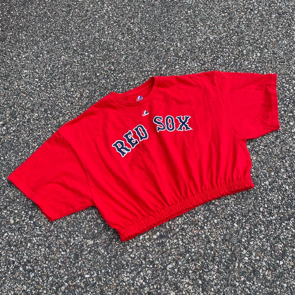 Red Sox Crop Top